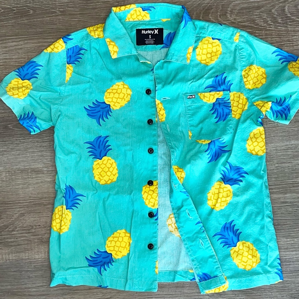 Hurley Short Sleeve Button Up